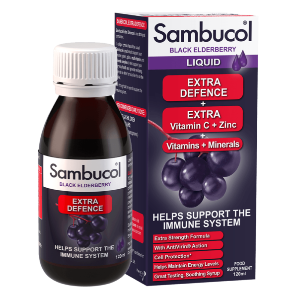 Sambucol Extra Defence 120ml Liquid