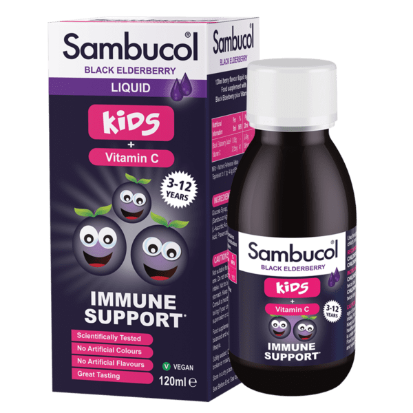 Sambucol Kids Liquid 120ml - Ages 3-12